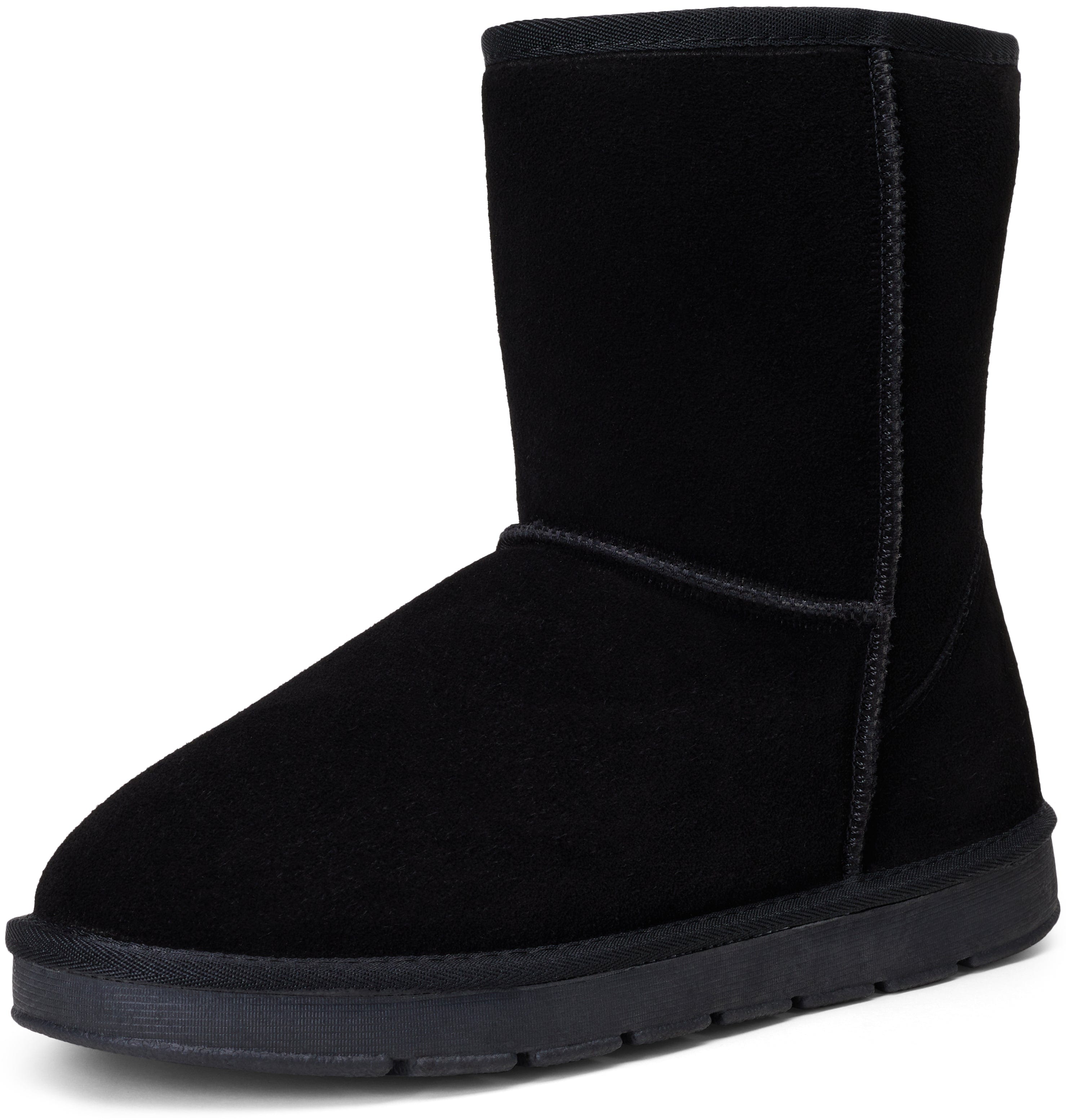 Men's Winter Suede Snow Leather Non-Slip Ankle Boots | JOUSEN