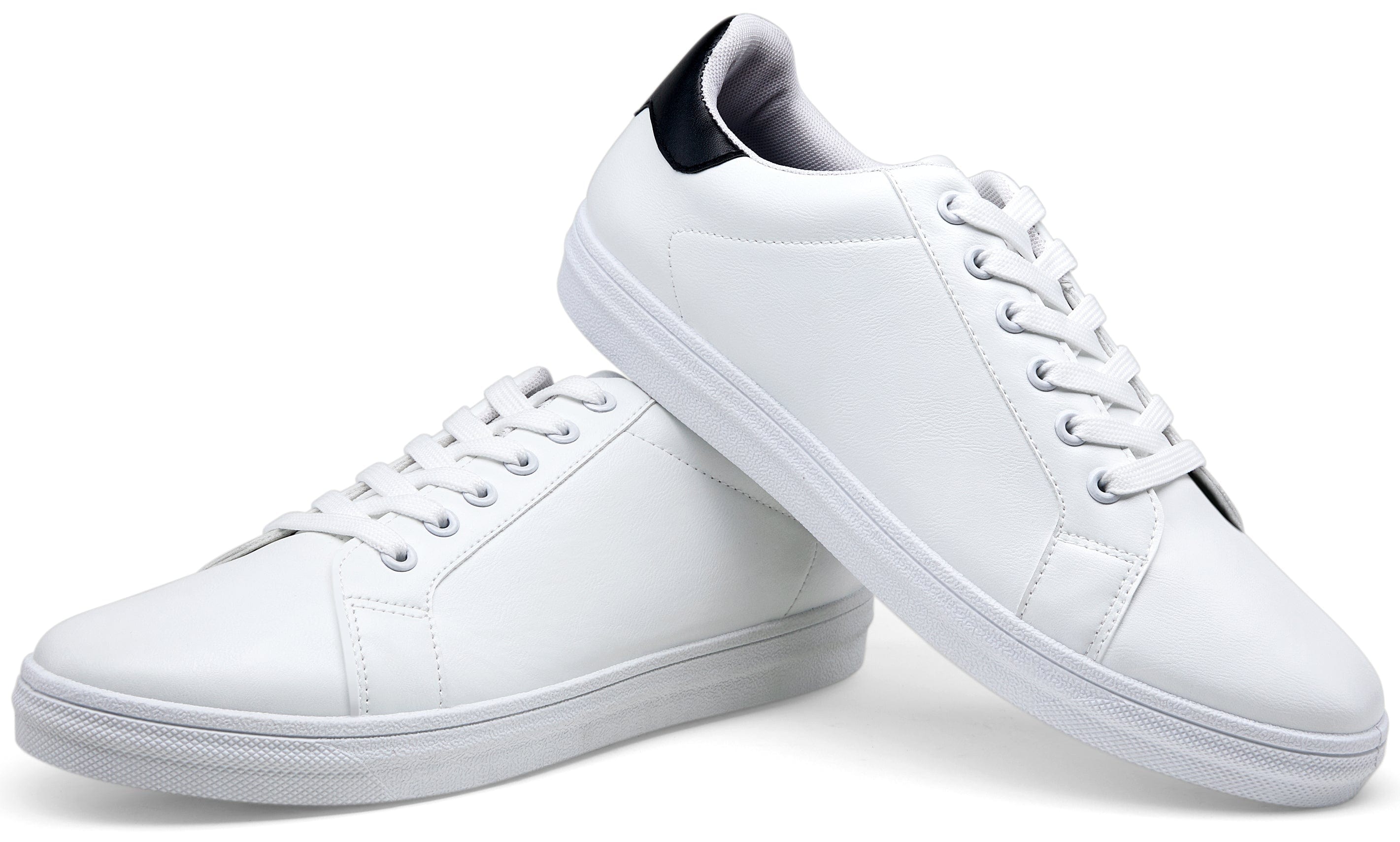 Jousen Men's Fashion Sneakers White Shoes for Men Casual Breathable Shoes