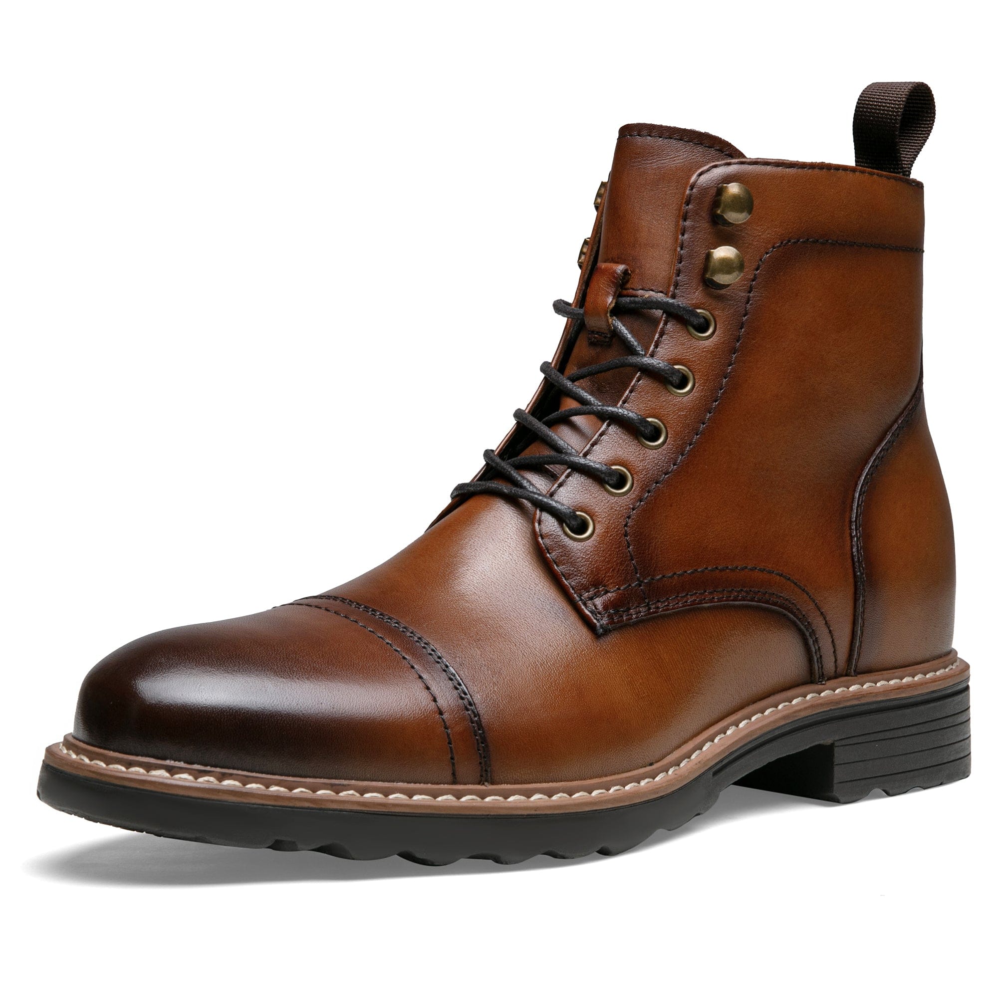 Men's Leather Retro Classic Dress Boots