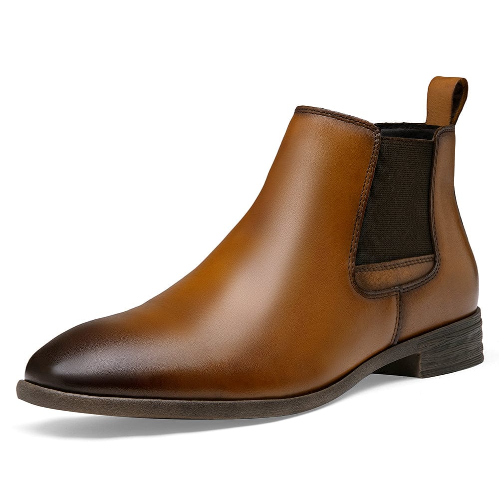 Men's Chelsea Leather Dress Boots | JOUSEN