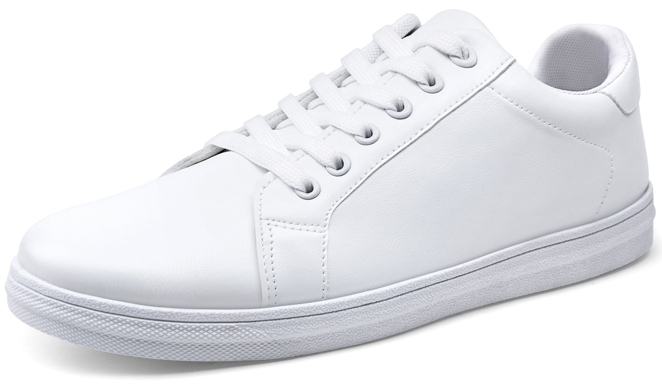 Jousen Men's Fashion Sneakers White Shoes for Men Casual Breathable Shoes