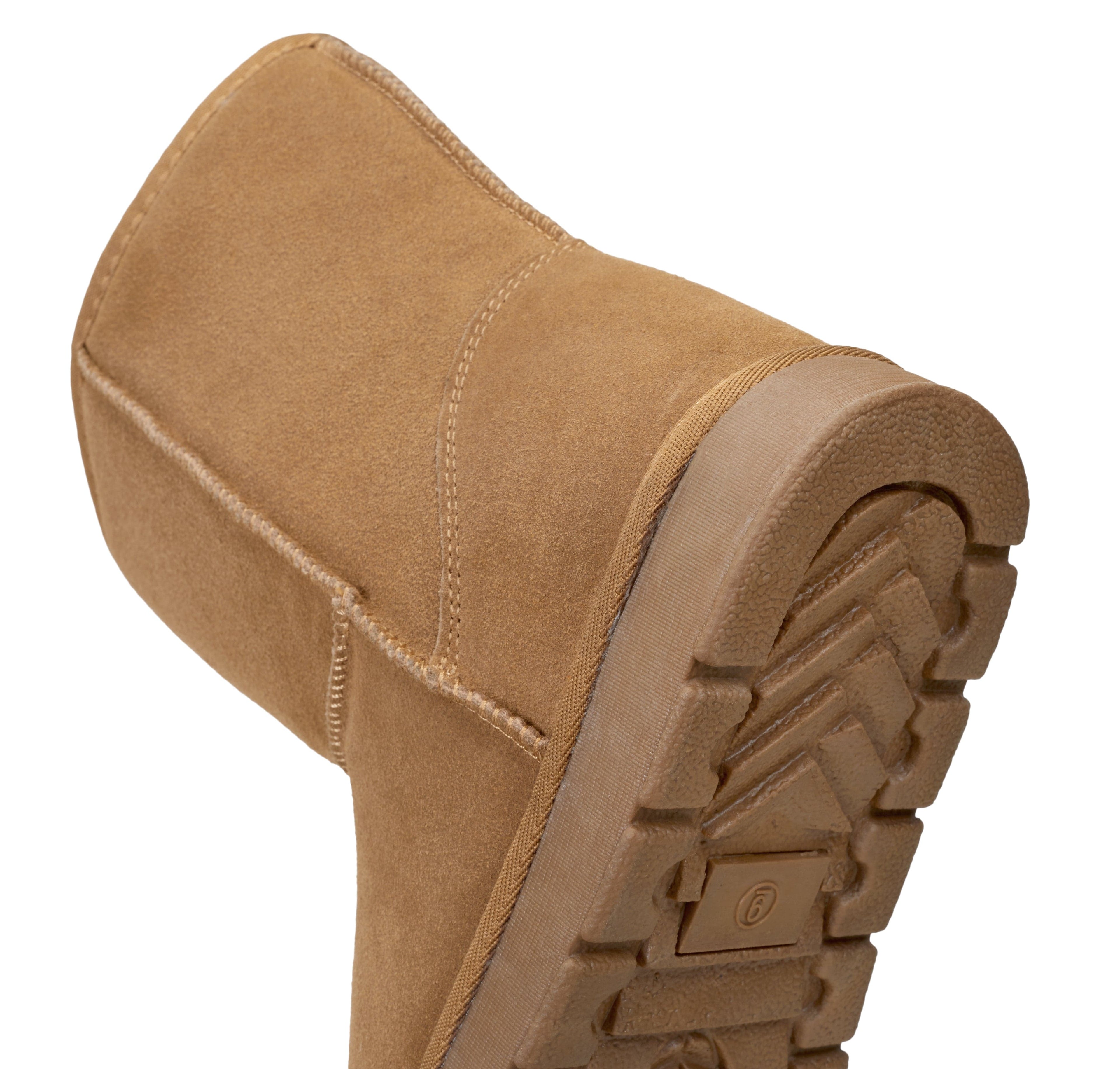 Men's Winter Suede Snow Leather Non-Slip Ankle Boots | JOUSEN