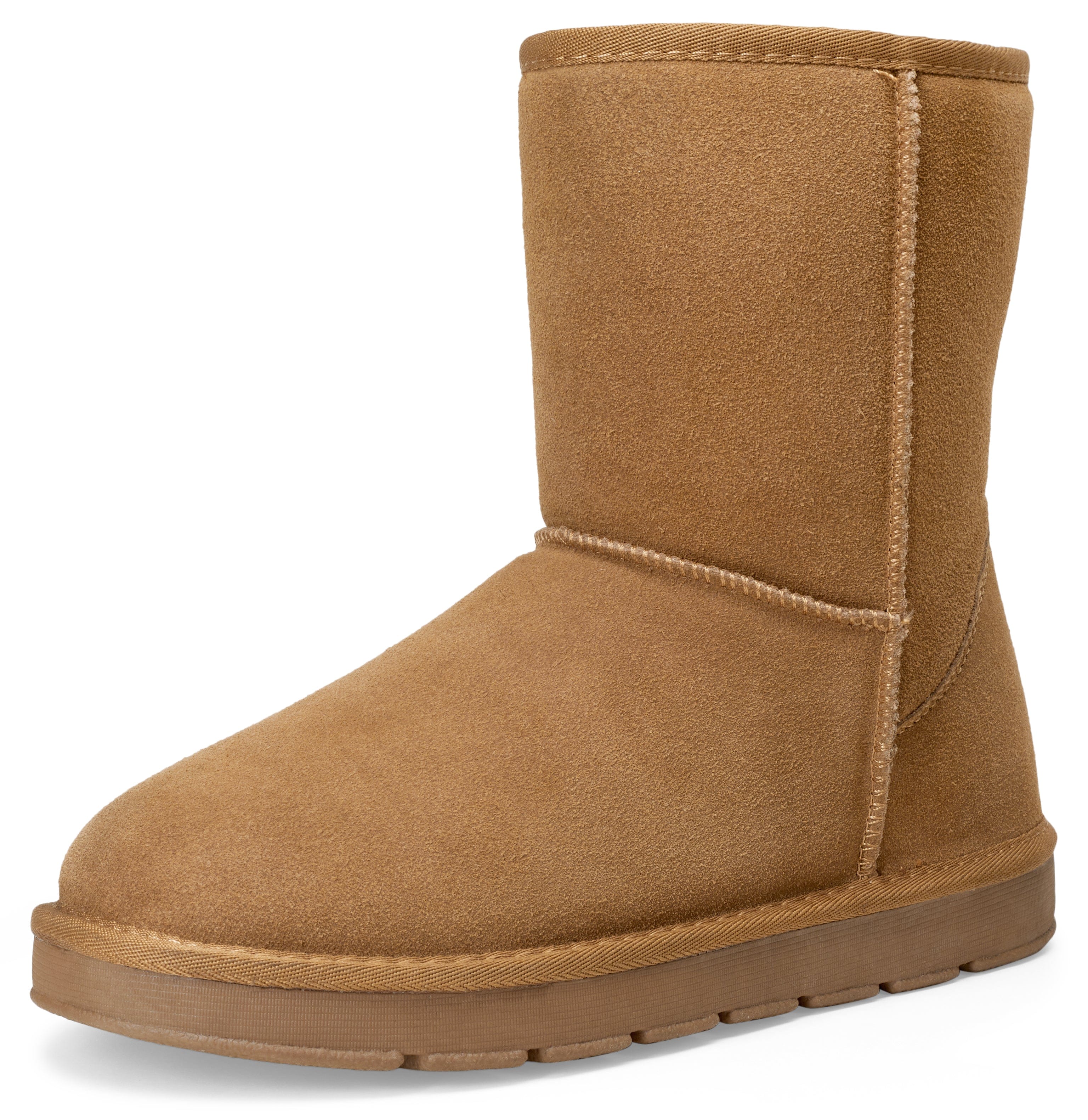 Men's Winter Suede Snow Leather Non-Slip Ankle Boots | JOUSEN