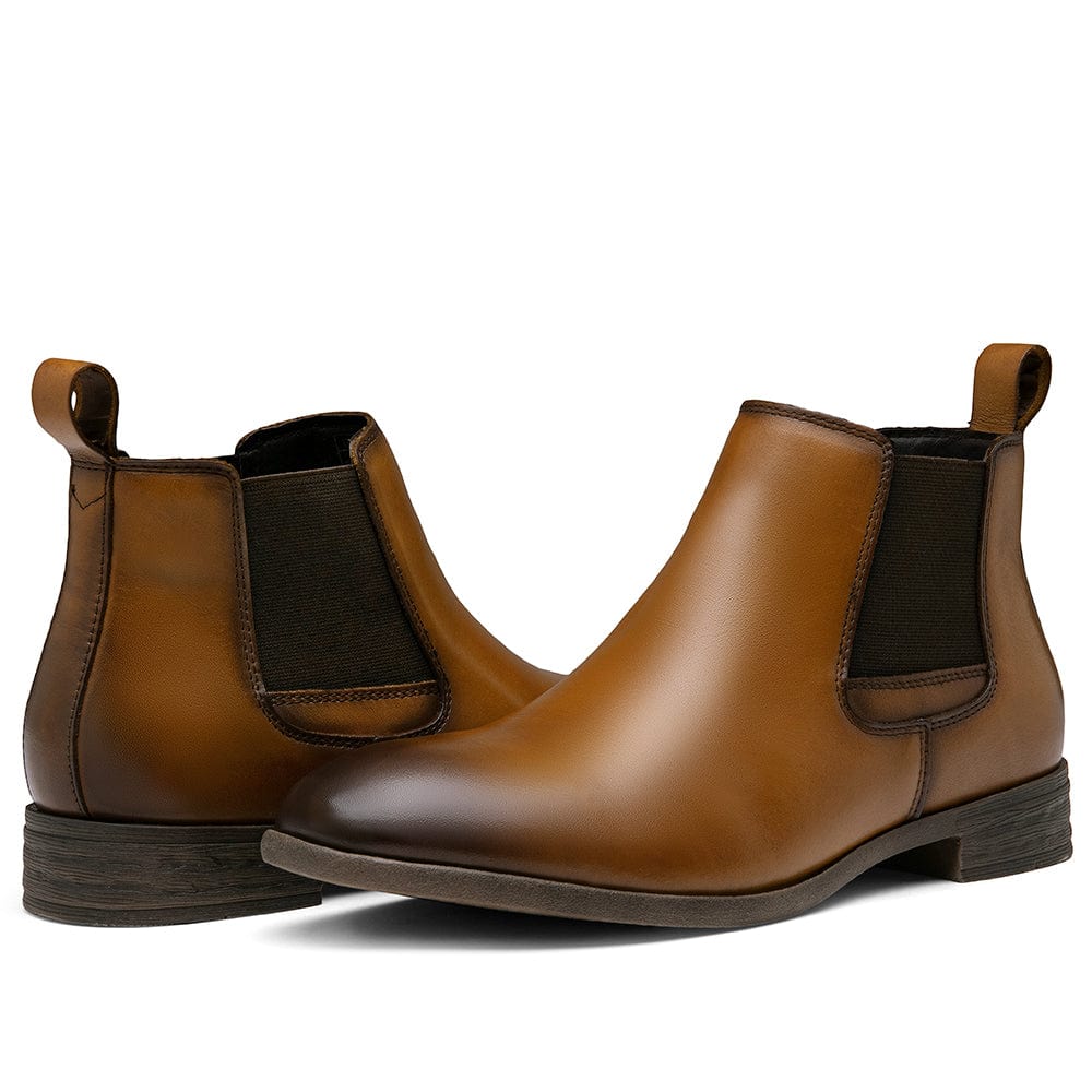 Men's Chelsea Leather Dress Boots | JOUSEN