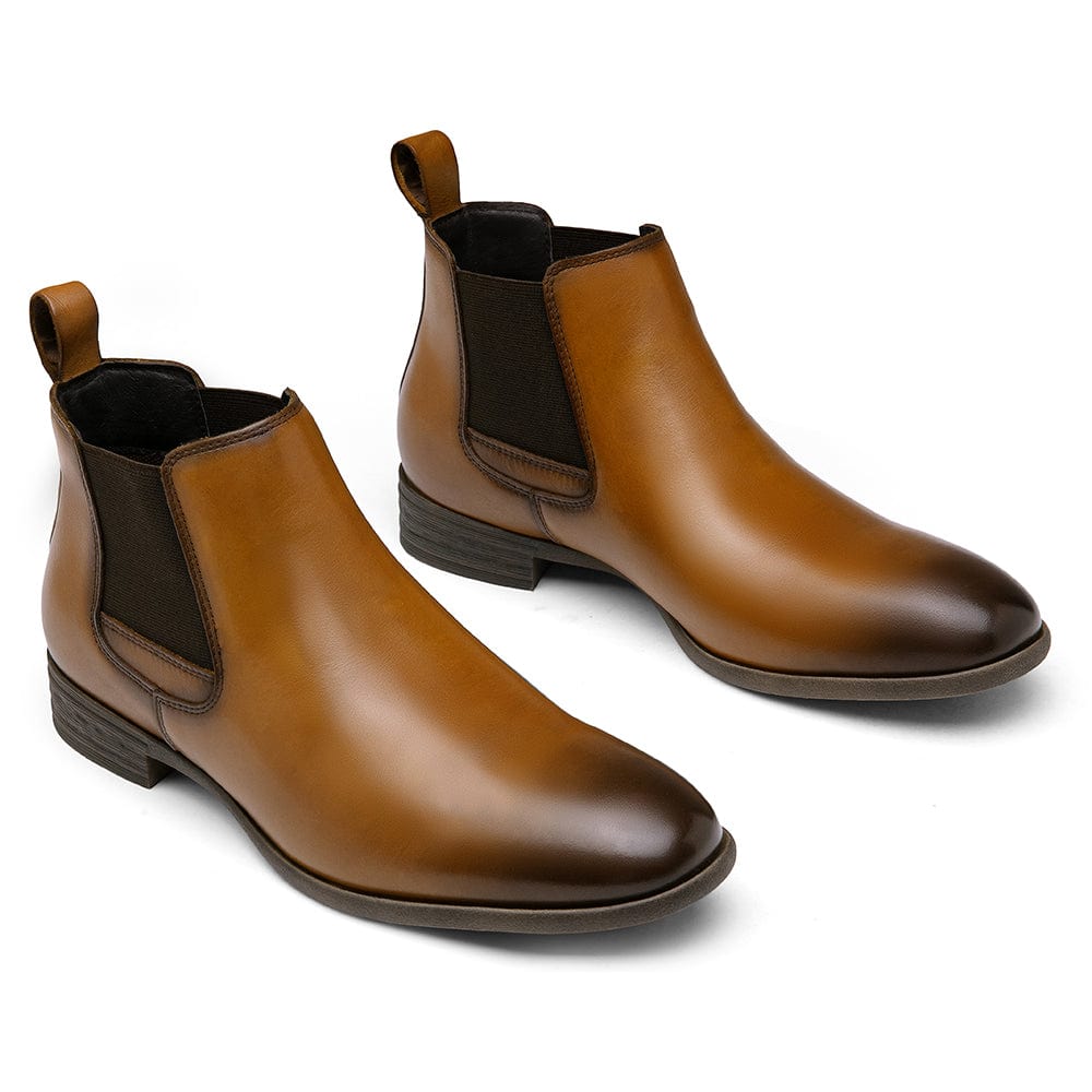 Men's Chelsea Leather Dress Boots | JOUSEN