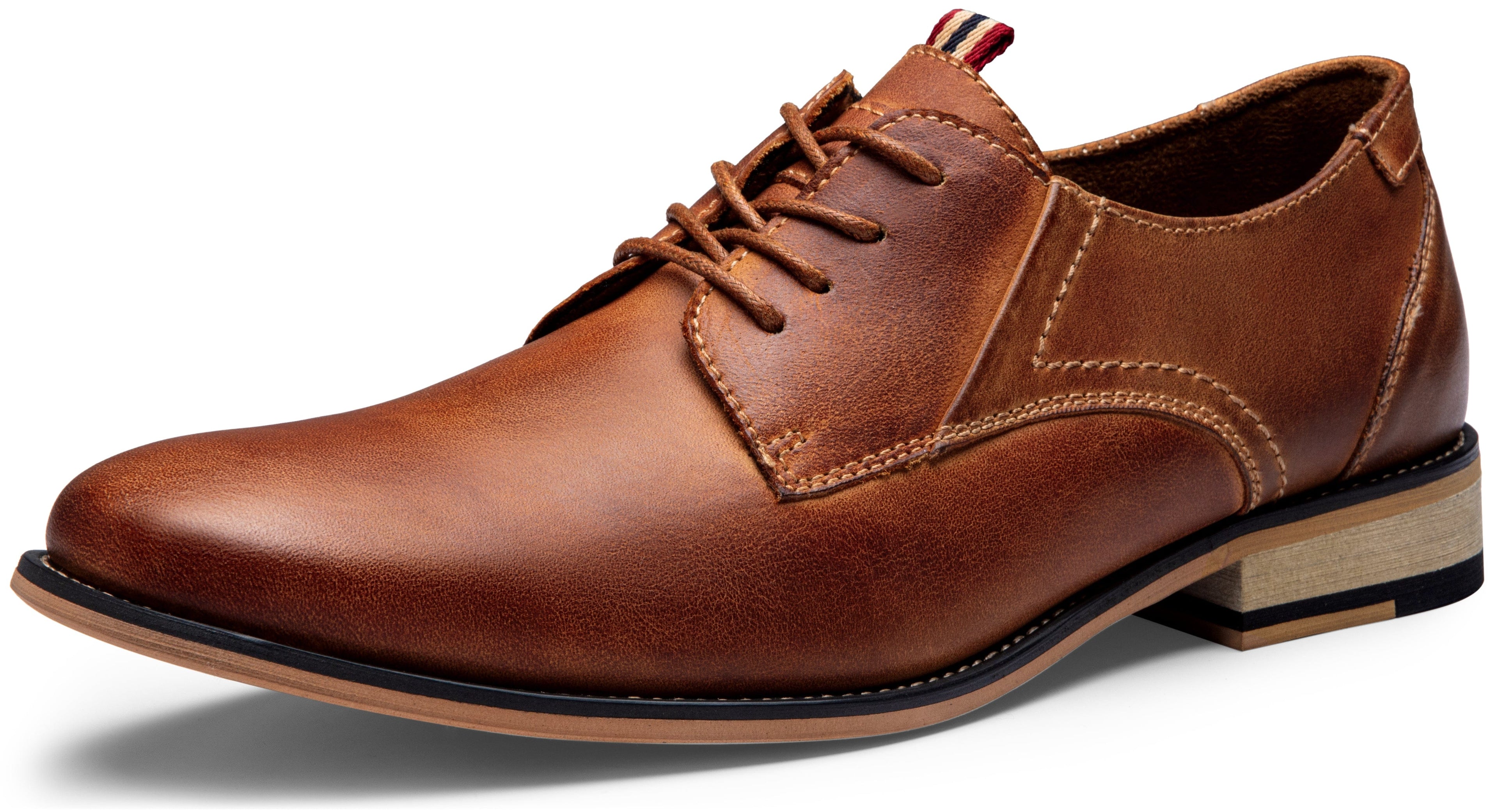 Jousen Mens Dress Shoes Formal Leather Oxford Classical Business Derby Shoes