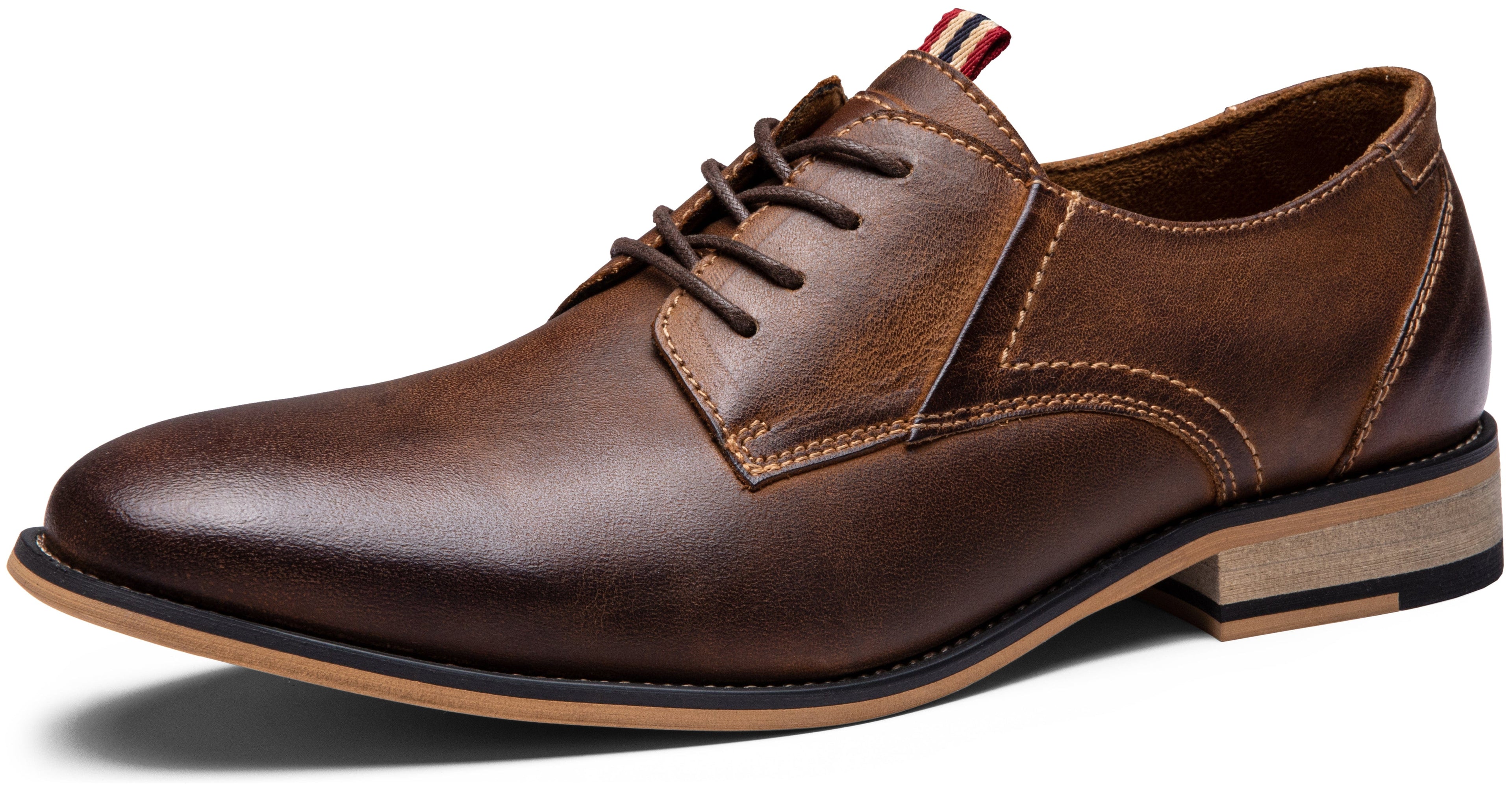 Jousen Mens Dress Shoes Formal Leather Oxford Classical Business Derby Shoes