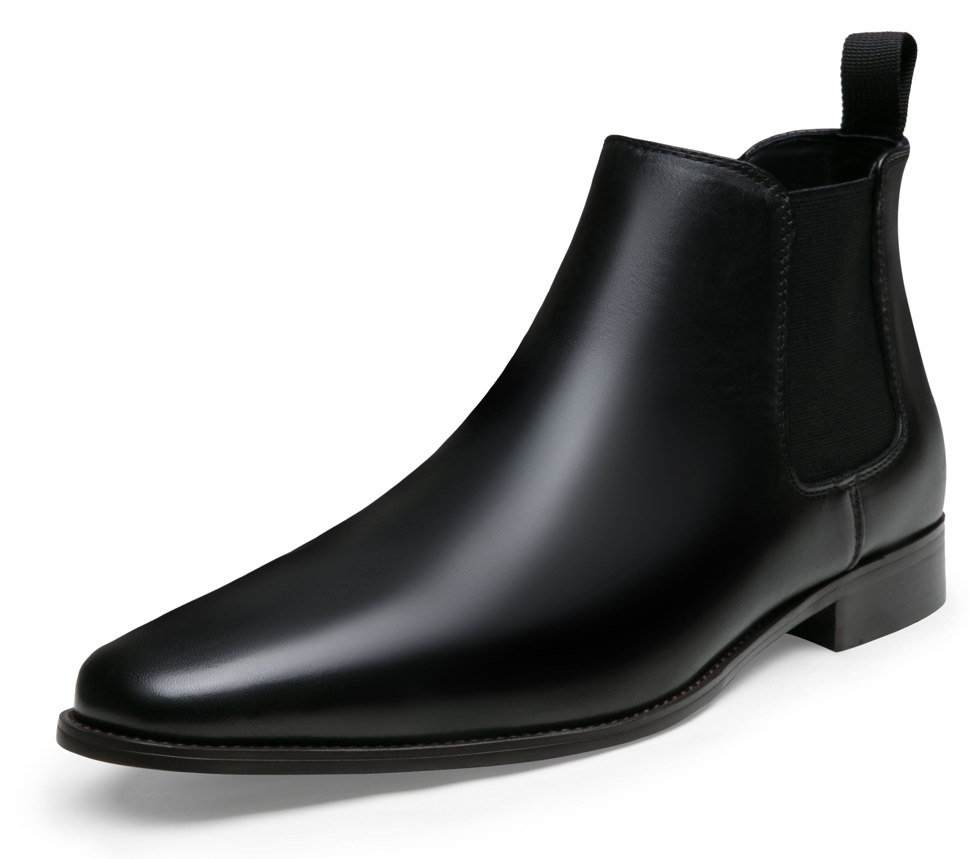 Men's Polished Leather Chelsea Dress Boot | JOUSEN