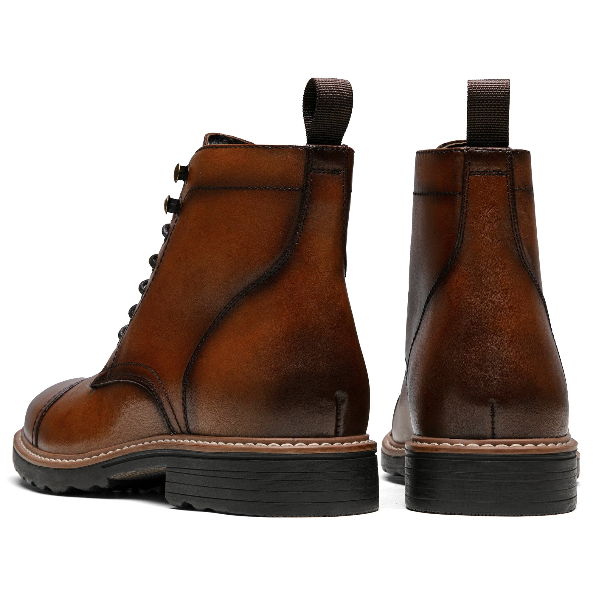 Men's Leather Retro Classic Dress Boots
