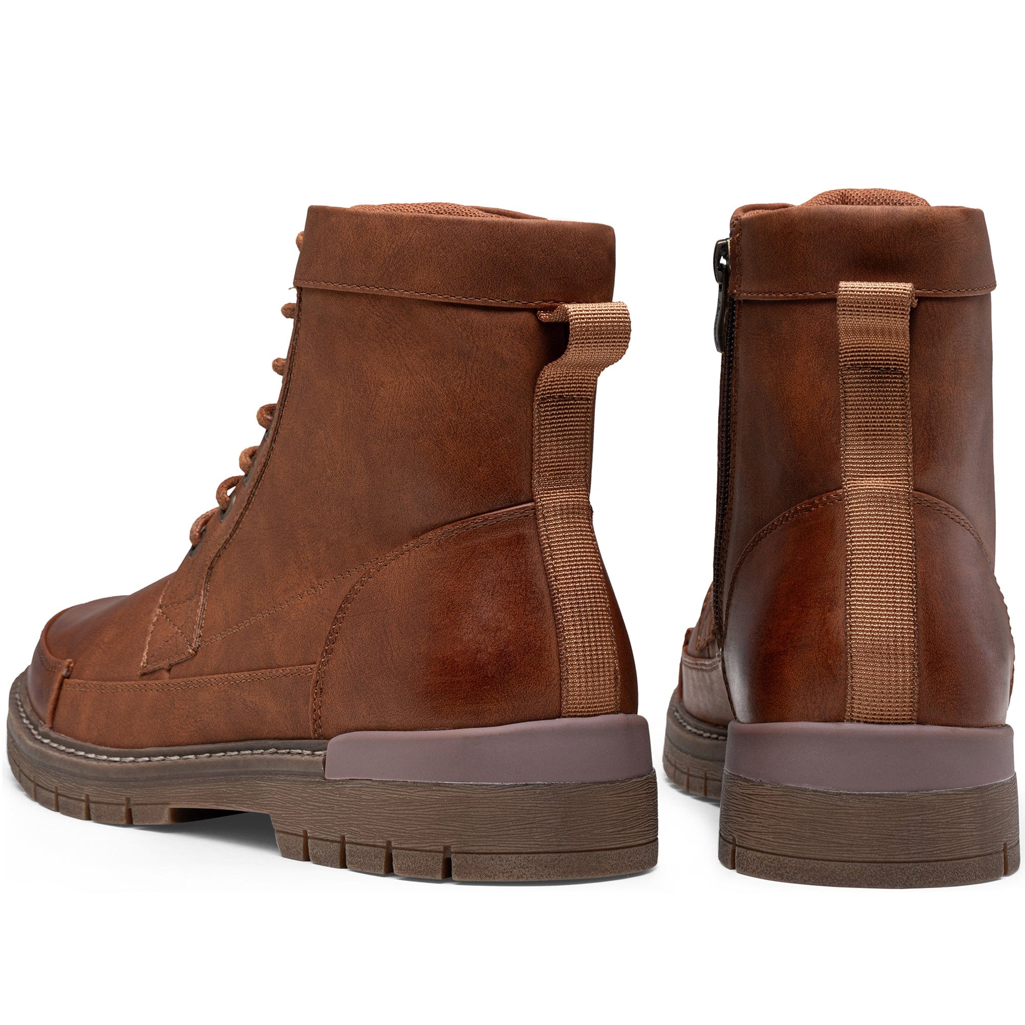 Jousen Men's Chukka Motorcycle Boots