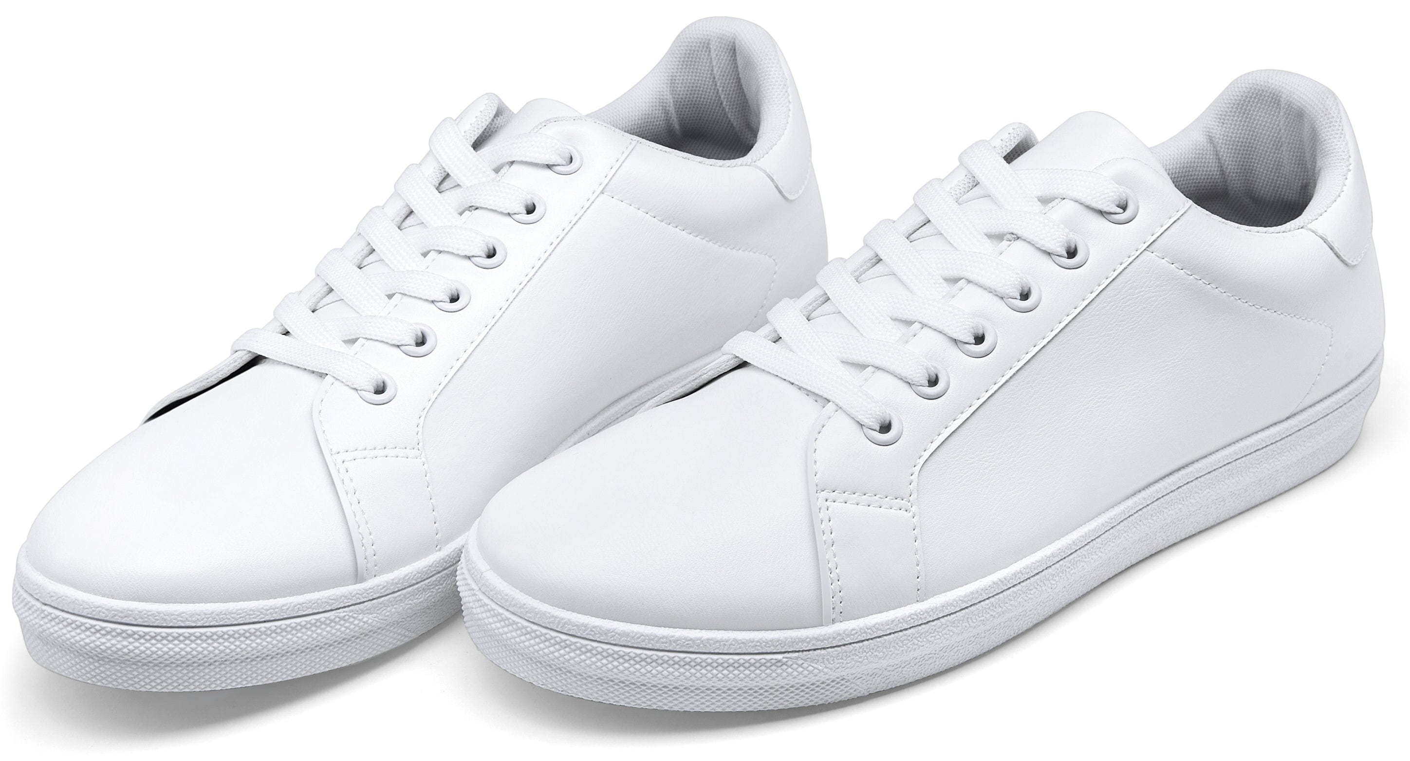 Jousen Men's Fashion Sneakers White Shoes for Men Casual Breathable Shoes