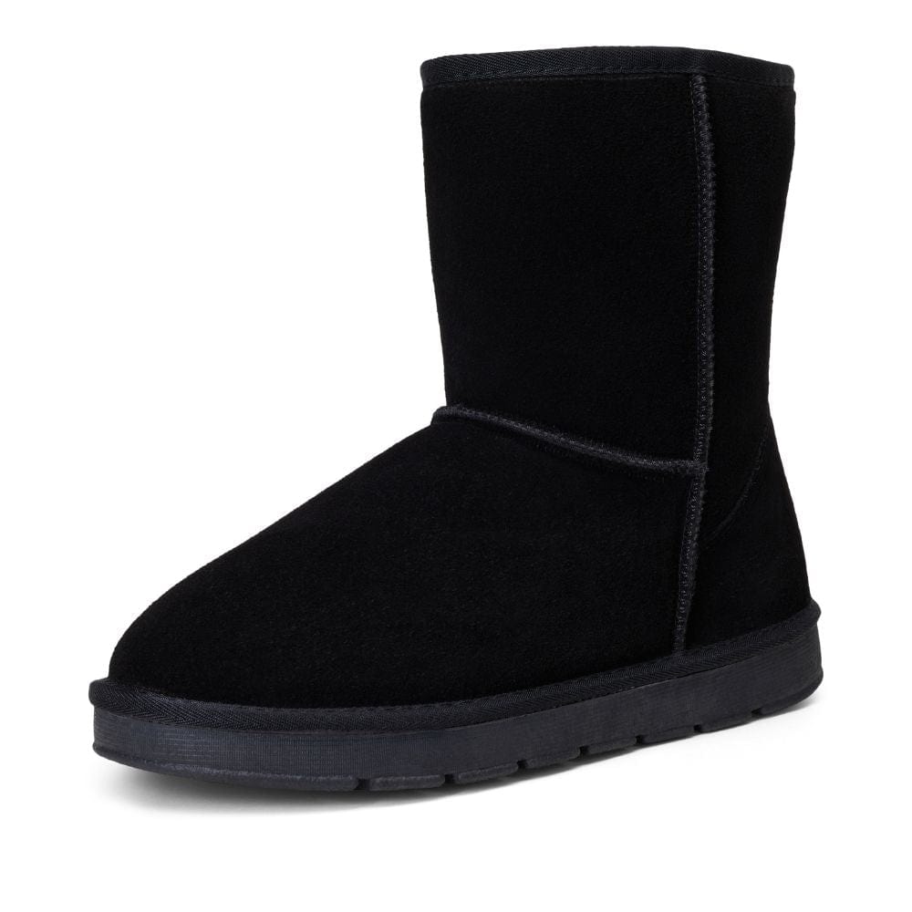 Men's Winter Suede Snow Leather Non-Slip Ankle Boots | JOUSEN