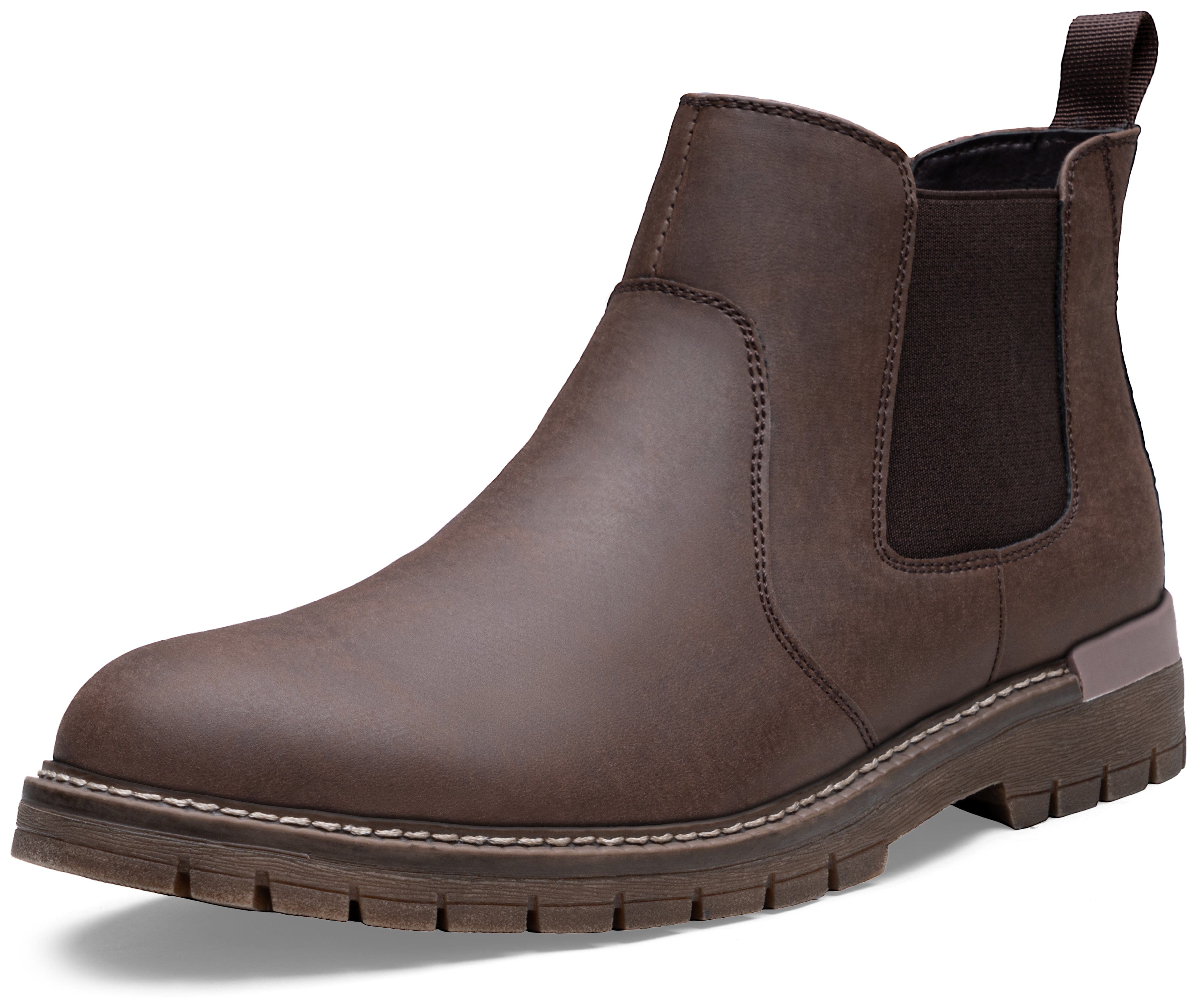 Jousen Men's Boots Casual Mens Slip On Boots Ankle Chelsea Boots for Men