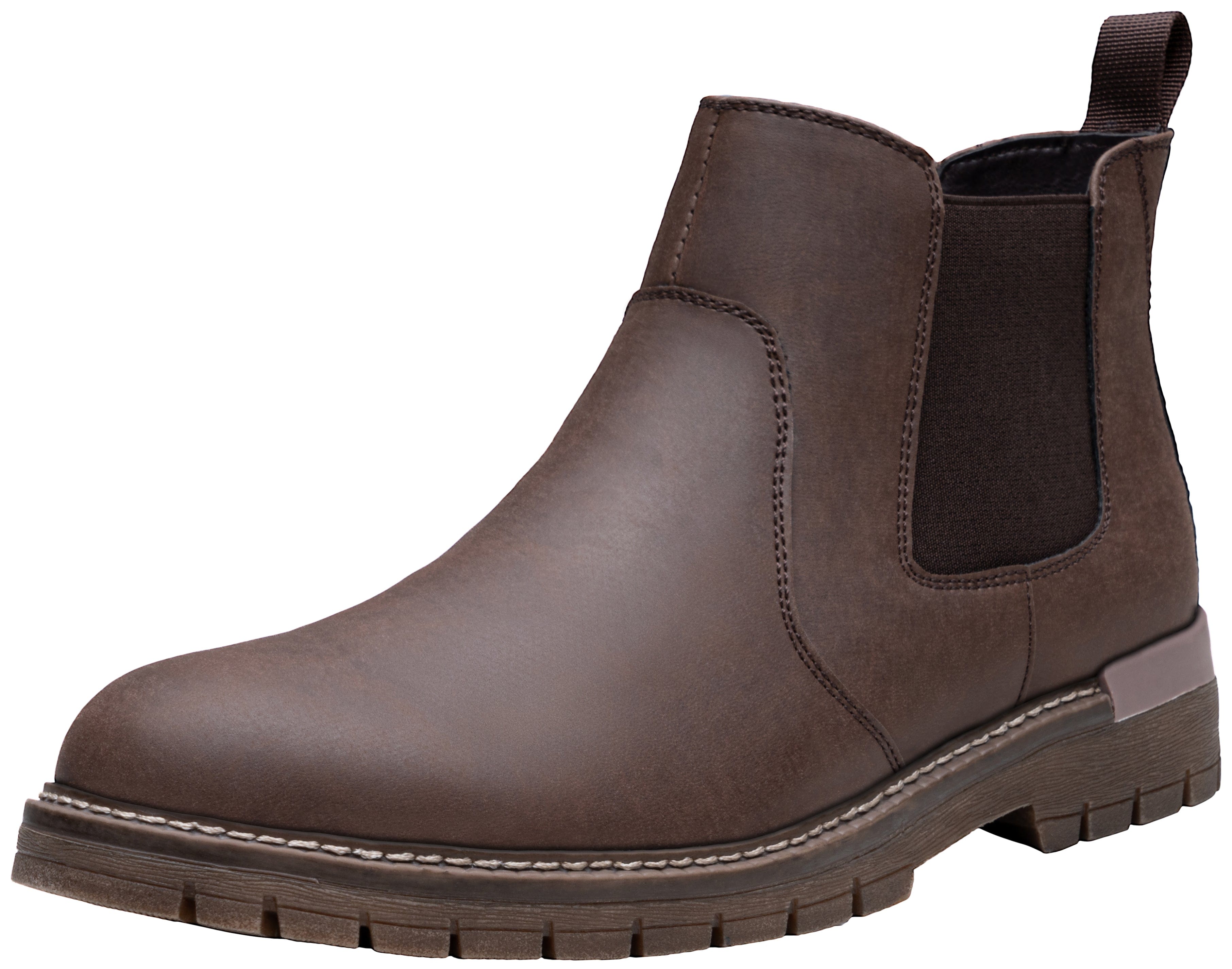 Jousen Men's Boots Casual Mens Slip On Boots Ankle Chelsea Boots for Men