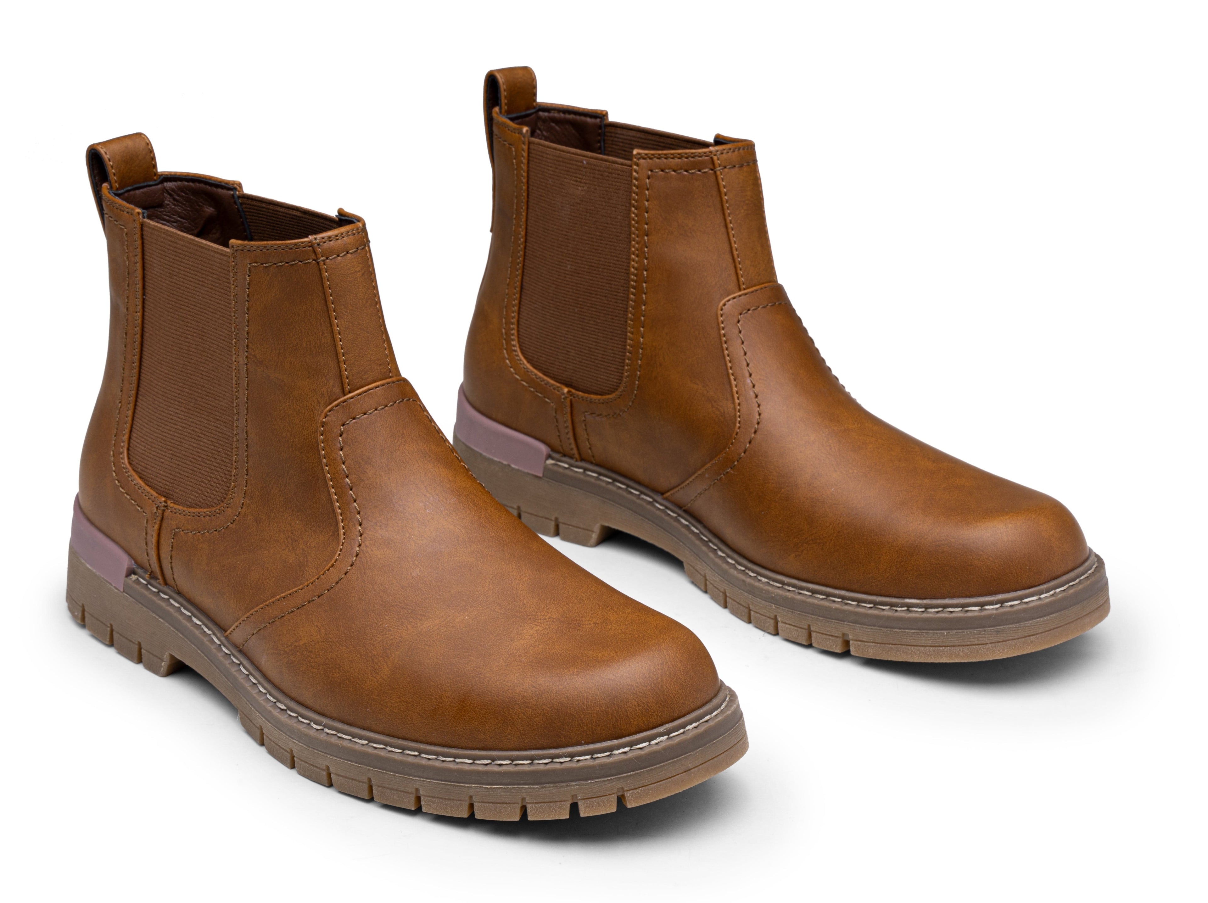 Jousen Chelsea Boots Men Lightweight Mens Boots Classic Slip On Boot Casual Boot for Men