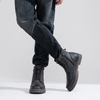 Jousen Men's Chukka Motorcycle Boots