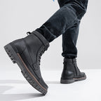 Jousen Men's Chukka Motorcycle Boots