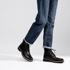 Men's Leather Wingtip Formal Boots | JOUSEN