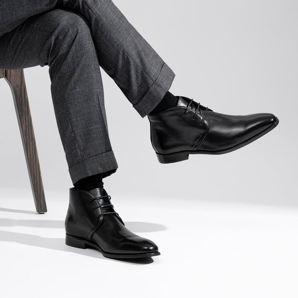 Men's Polish Retro Ankle Chukka boots | JOUSEN