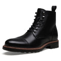Men's Leather Retro Classic Dress Boots