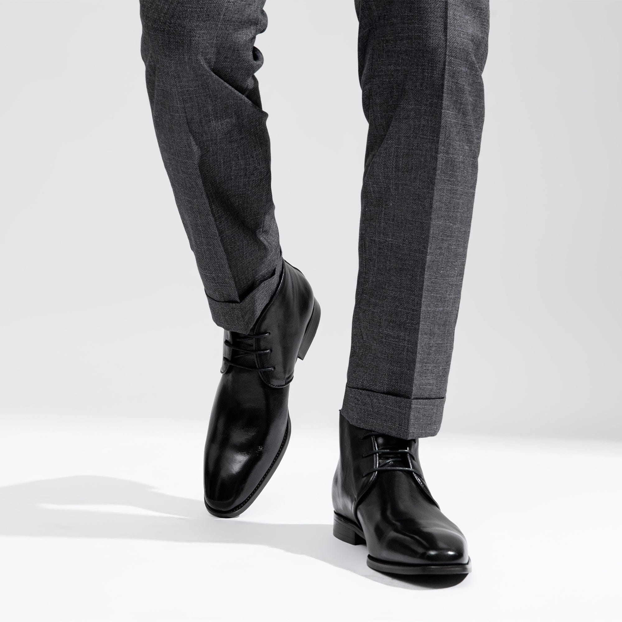 Men's Polish Retro Ankle Chukka boots | JOUSEN