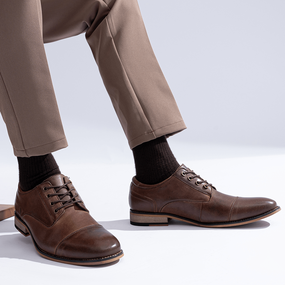 Leather Men Formal Shoes | JOUSEN