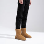 Men's Winter Suede Snow Leather Non-Slip Ankle Boots | JOUSEN