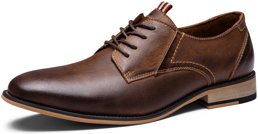 Jousen Mens Dress Shoes Formal Leather Oxford Classical Business Derby Shoes