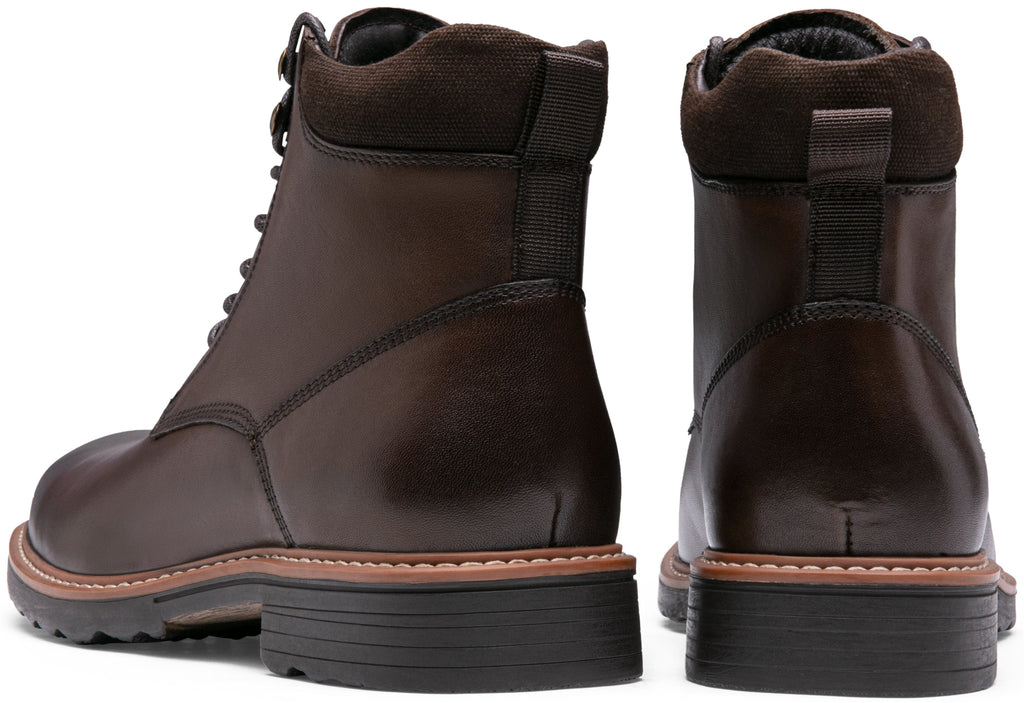 Jousen Mens Boots Chukka Dress Boots Premium Leather Cap Toe Casual Boots for Men
