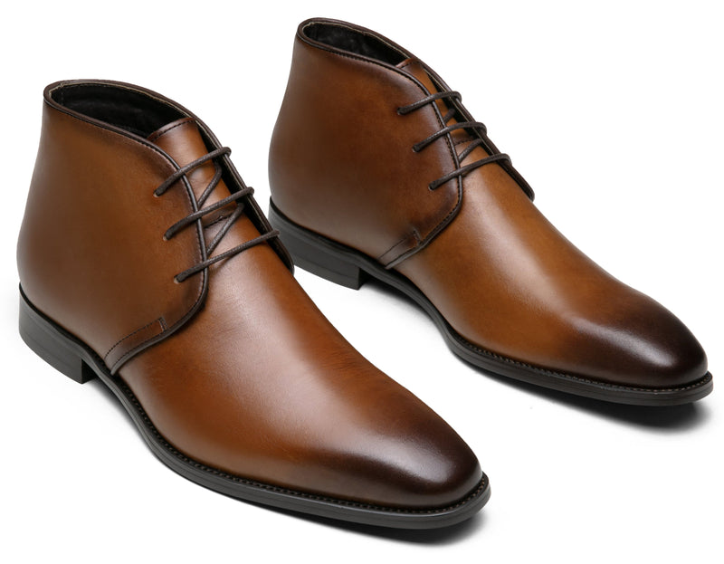 Men's Polish Retro Ankle Chukka boots | JOUSEN