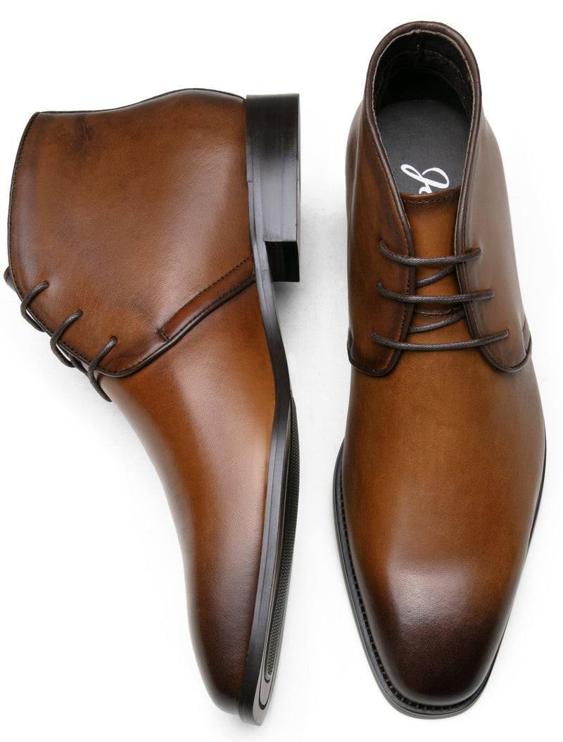 Men's Polish Retro Ankle Chukka boots | JOUSEN