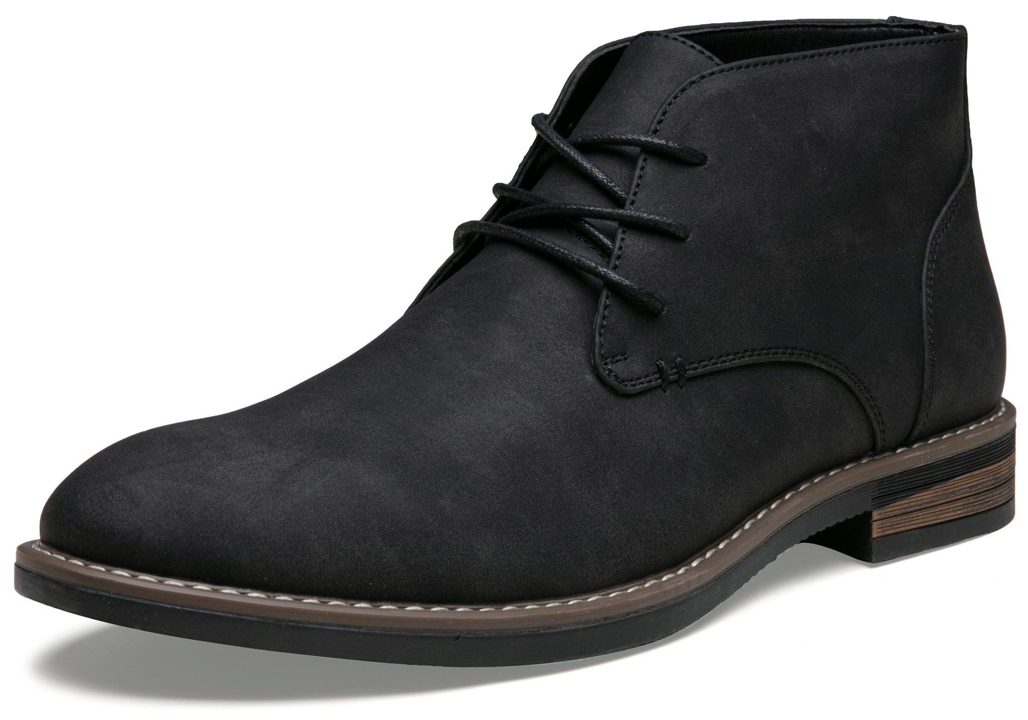 Clarks Jinkson Hi Chukka Boots Mens 10.5 Black Suede Lace Up Ankle Shoes Men main image 2