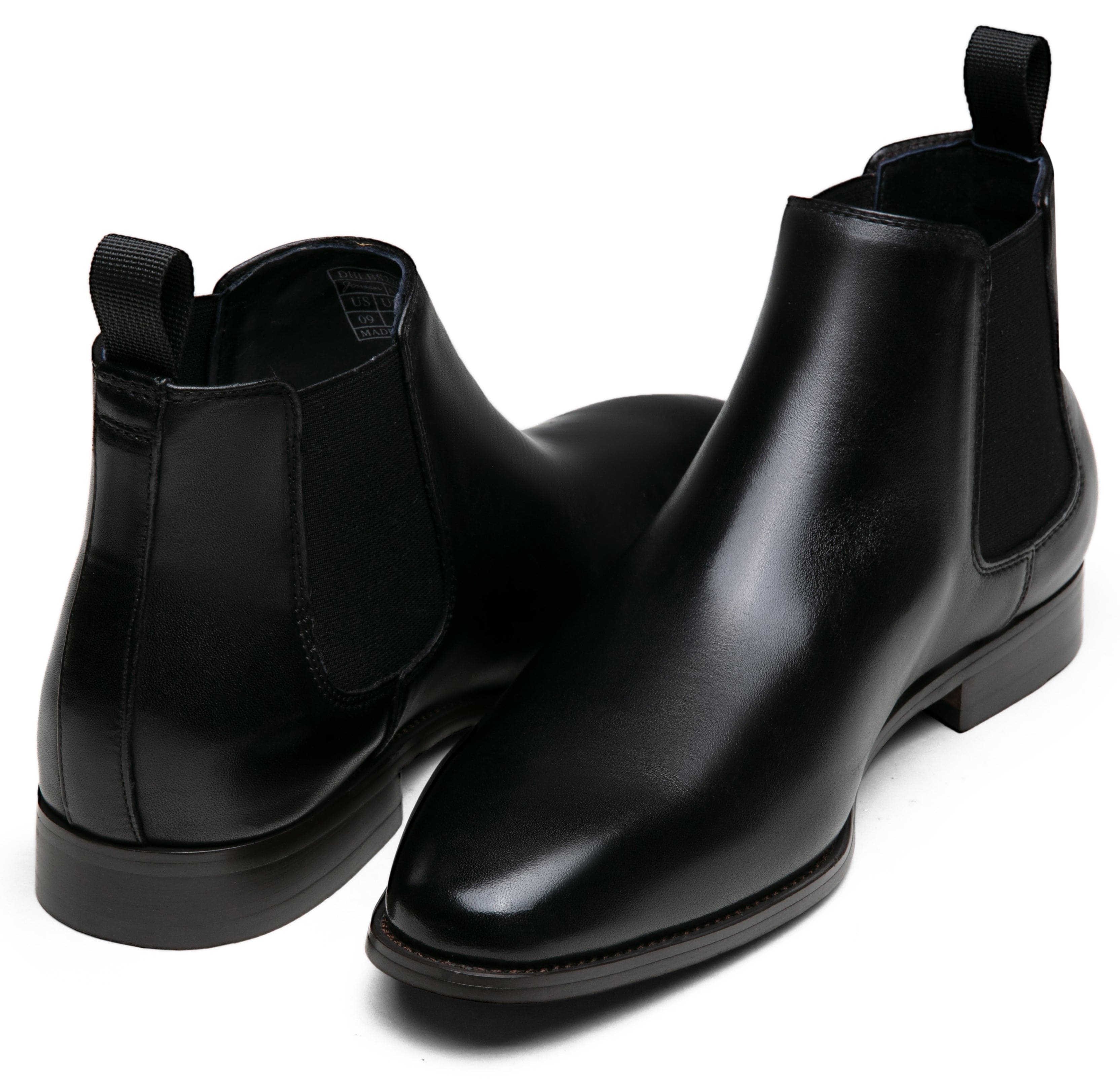 Men's Polished Leather Chelsea Dress Boot | JOUSEN