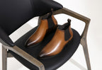 Men's Polished Leather Chelsea Dress Boot | JOUSEN