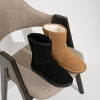 Men's Winter Suede Snow Leather Non-Slip Ankle Boots | JOUSEN
