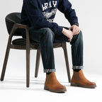 Men's Leather Casual Retro Slip On Ankle Boots | JOUSEN