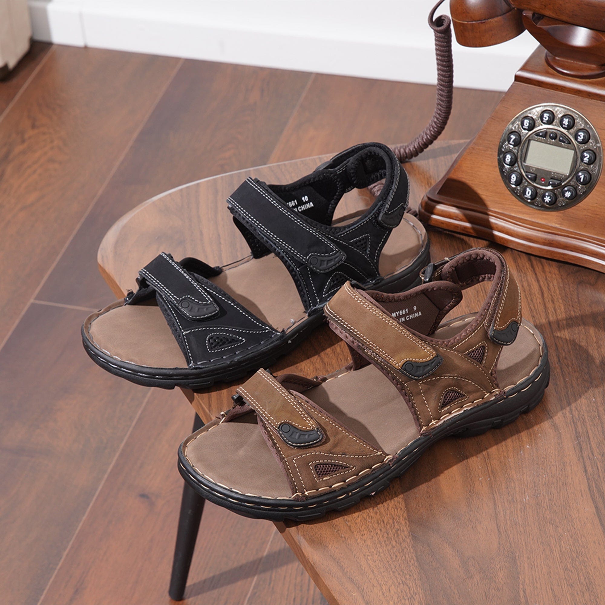 Leather Men's Sandals | JOUSEN