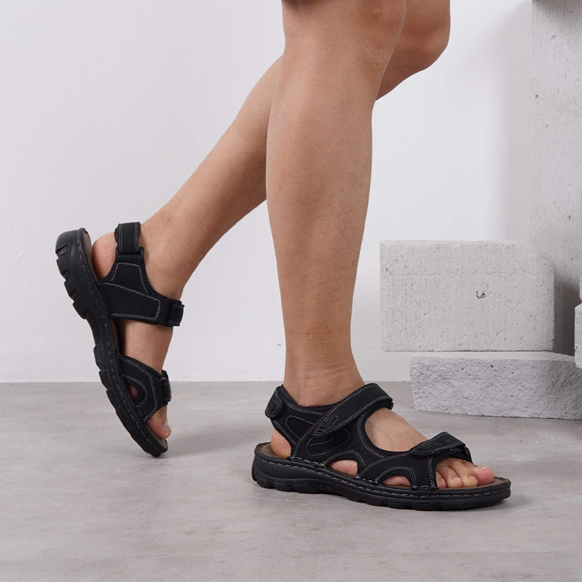 Men's Leather Beach Sandal | JOUSEN