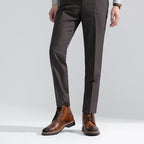 Men's Leather Retro Classic Dress Boots