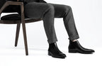 Men's Polished Leather Chelsea Dress Boot | JOUSEN