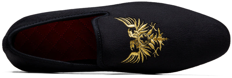 Men's Loafers Velvet Slip On Dress Shoes