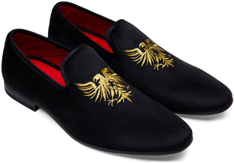 Men's Loafers Velvet Slip On Dress Shoes