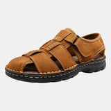 Men's Sandals Leather Closed Toe | JOUSEN