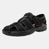 Men's Sandals Leather Closed Toe | JOUSEN